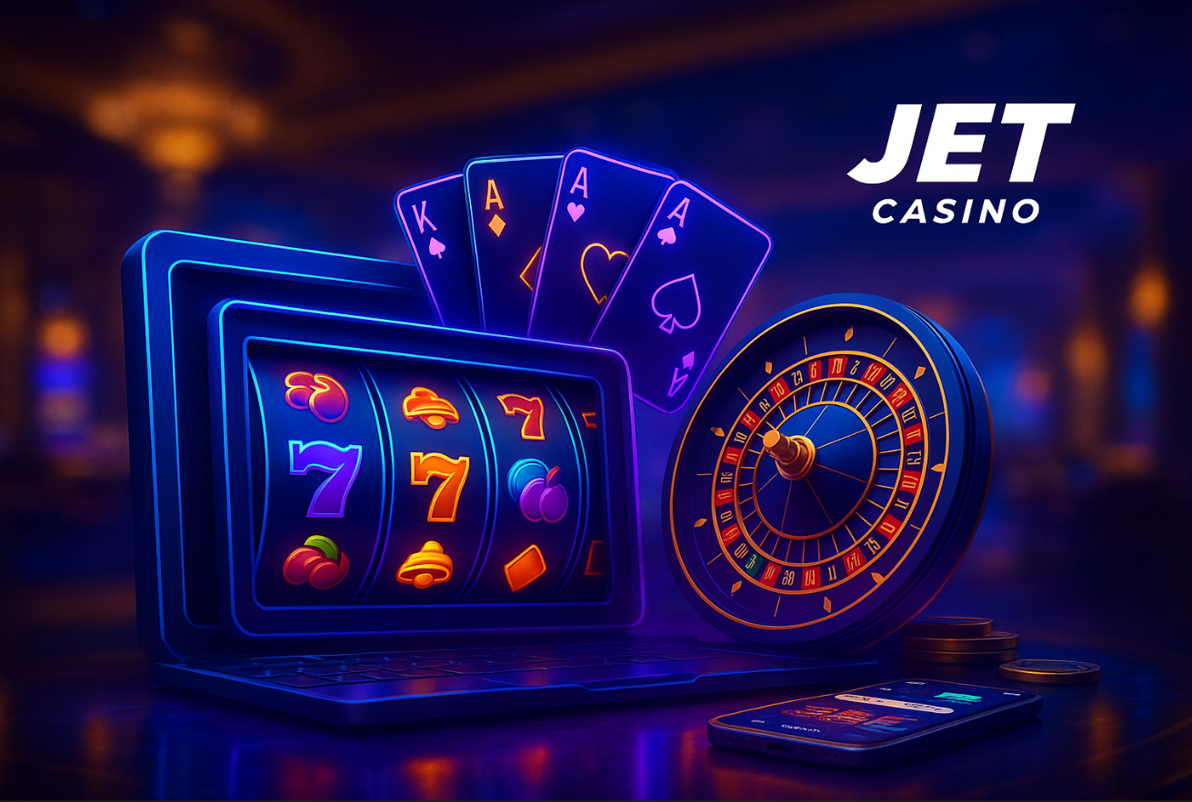 Jet Casino apskats: Vai šis online kazino ir uzticams?